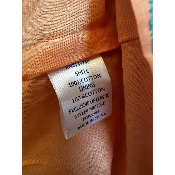 Tuckernuck Hyacinth House Dress Womens Orange Floral Cisco Maxi Small NWT $168 - Picture 11 of 14